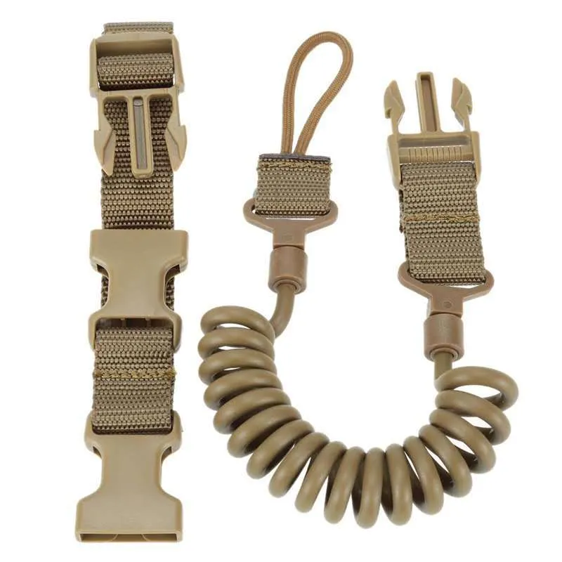 Outdoor tactical spring gun rope single point  rope