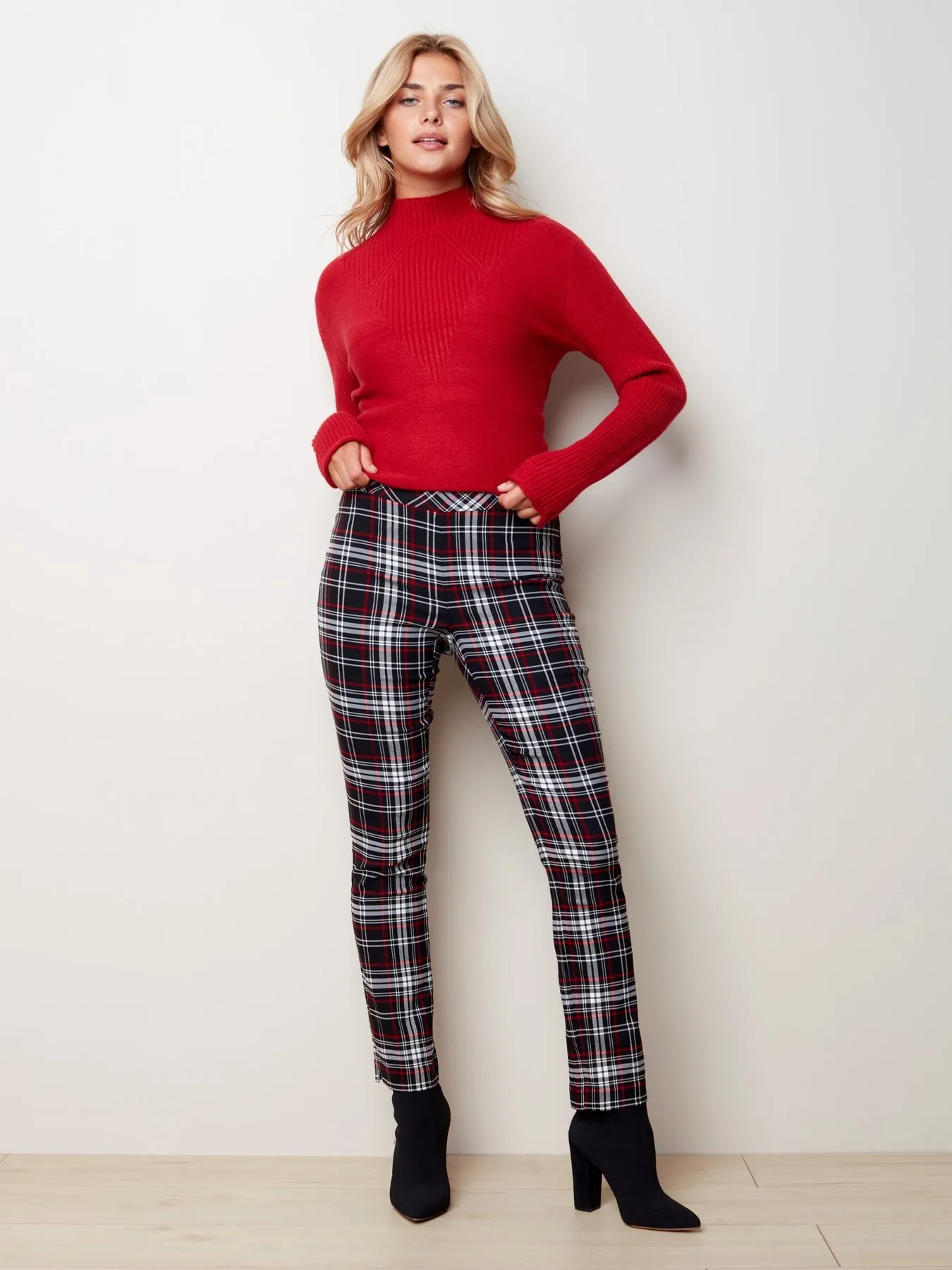 PLAID PANT