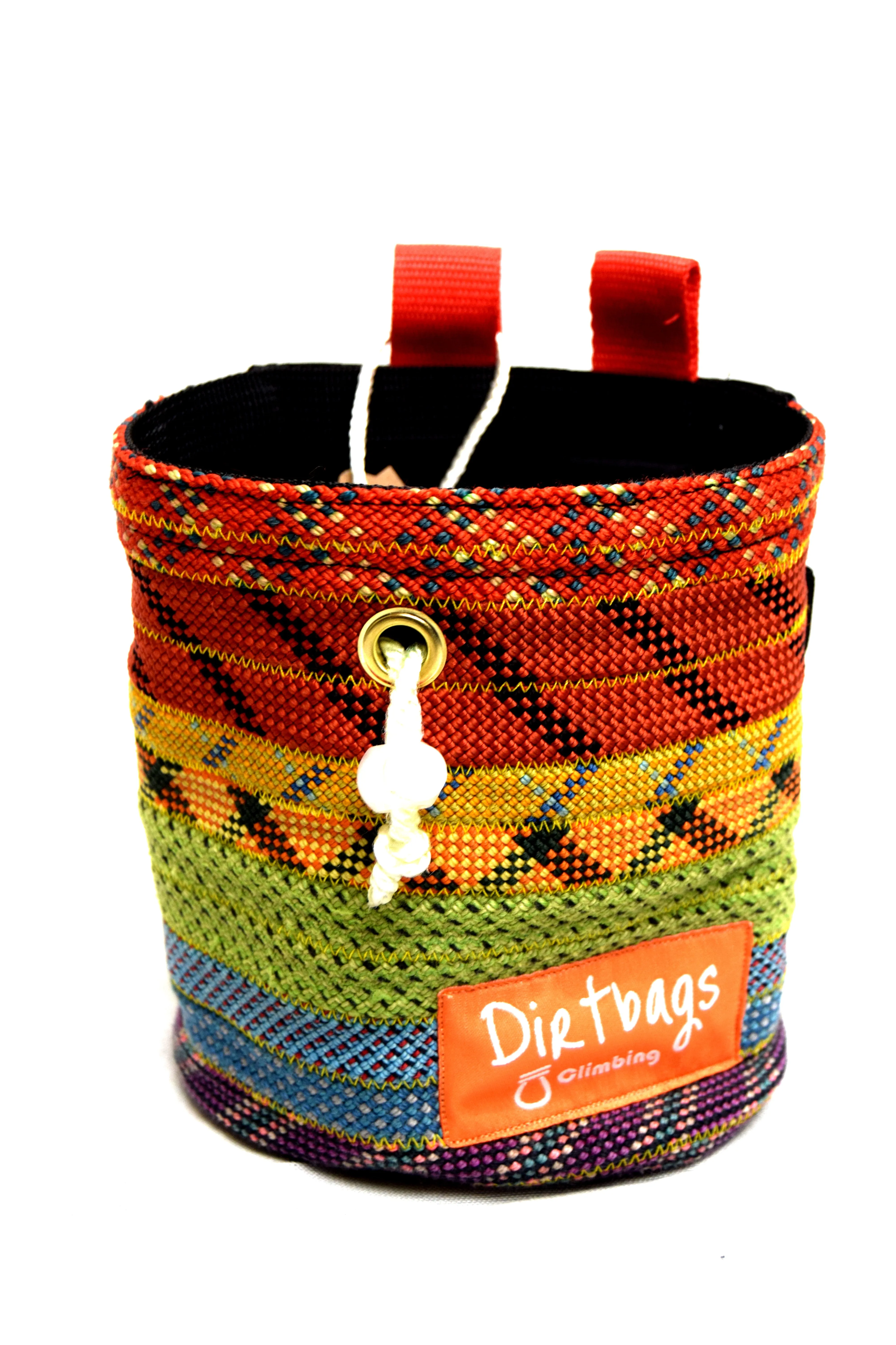 Rainbow Rope Chalk Bag