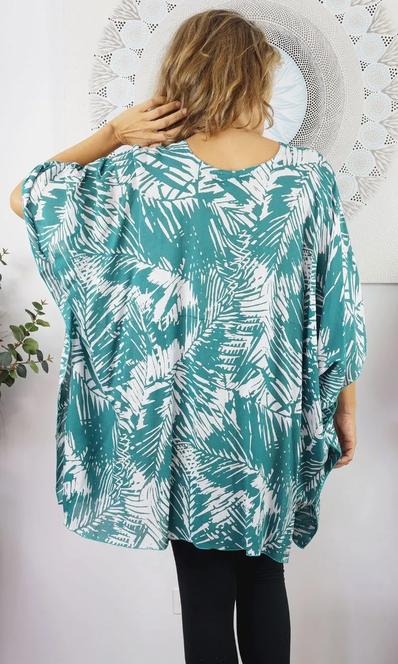 Rayon Tunic Short Fern, More Colours