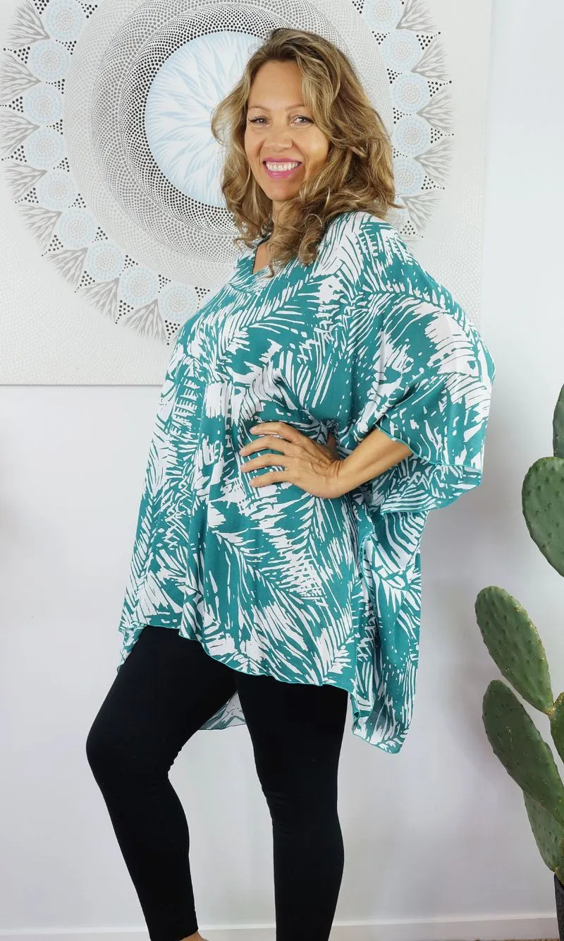 Rayon Tunic Short Fern, More Colours