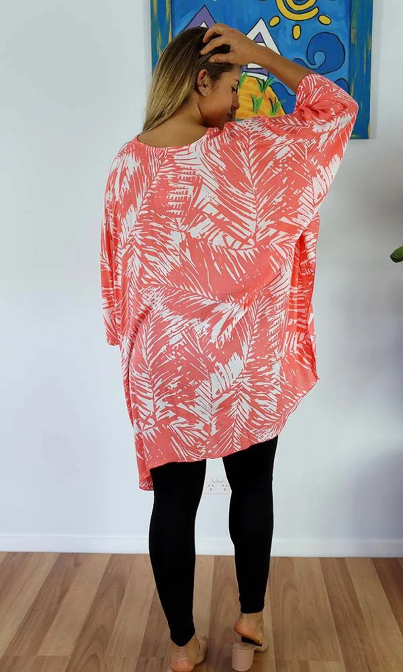 Rayon Tunic Short Fern, More Colours