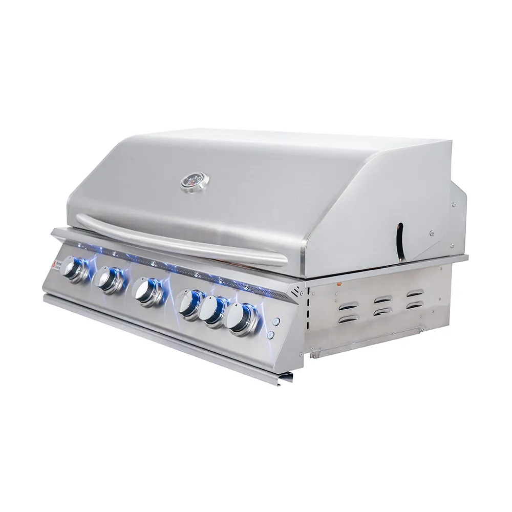 RCS Gas Grills - 40" Premier Grill with LED Lights - RJC40AL