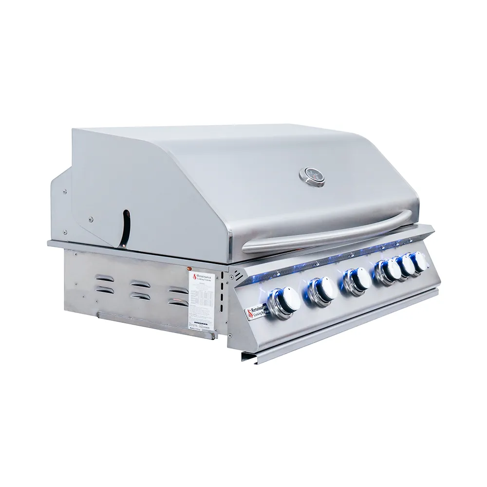 RCS Gas Grills - 40" Premier Grill with LED Lights - RJC40AL