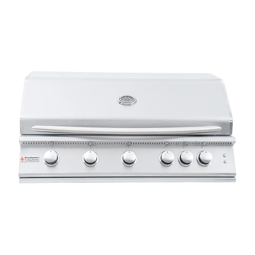 RCS Gas Grills - 40" Premier Grill with LED Lights - RJC40AL