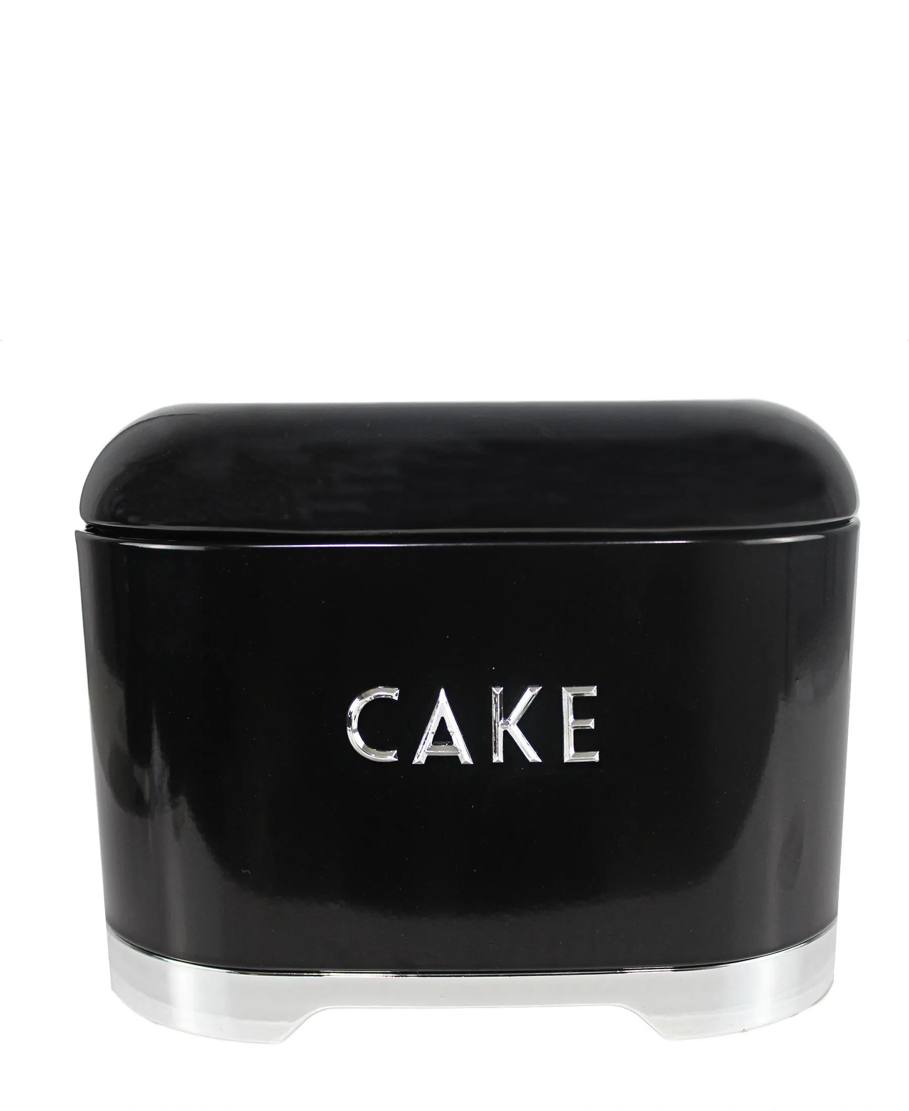 Retro Cake Tin - Black