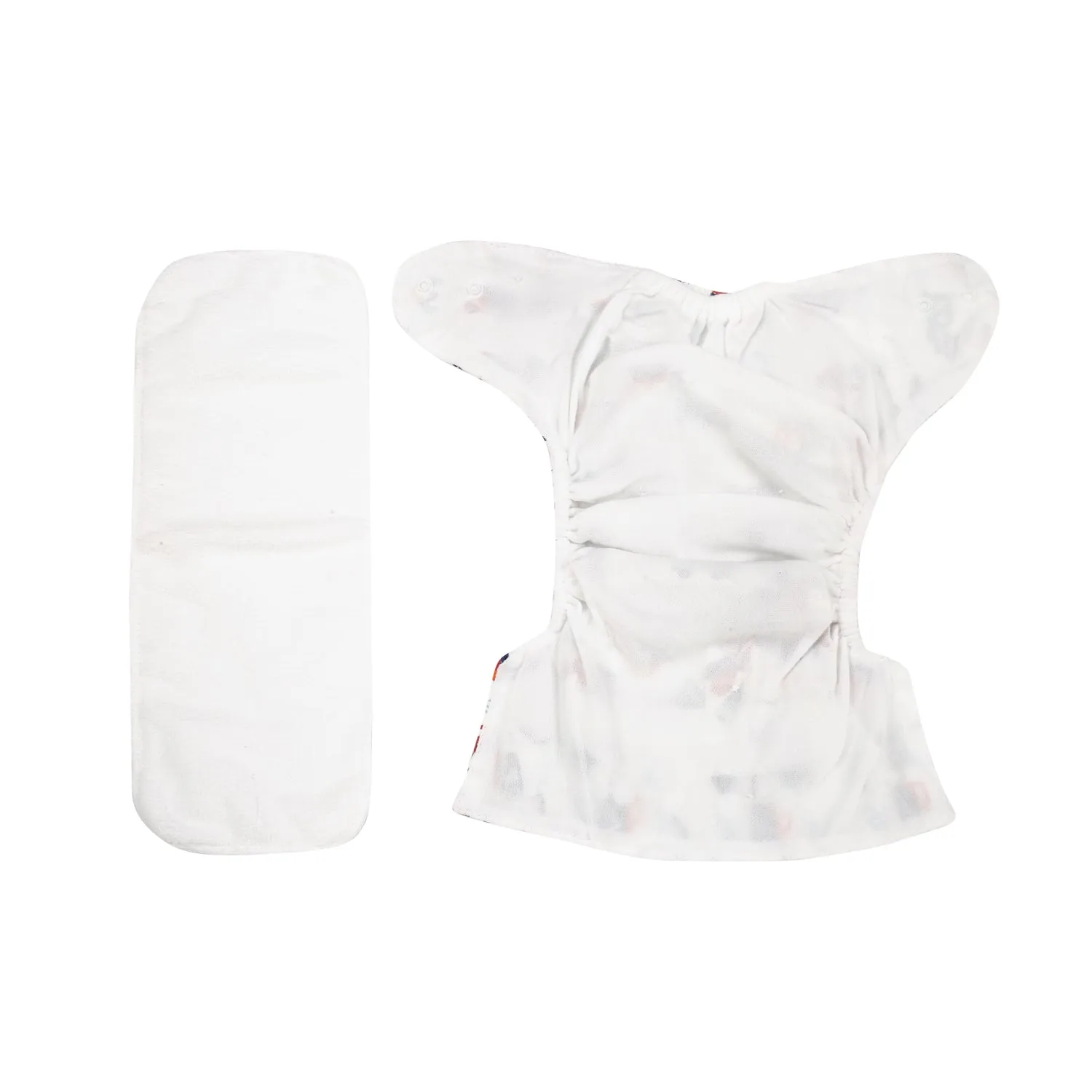 Speed Racer Multicolour Reusable Diaper