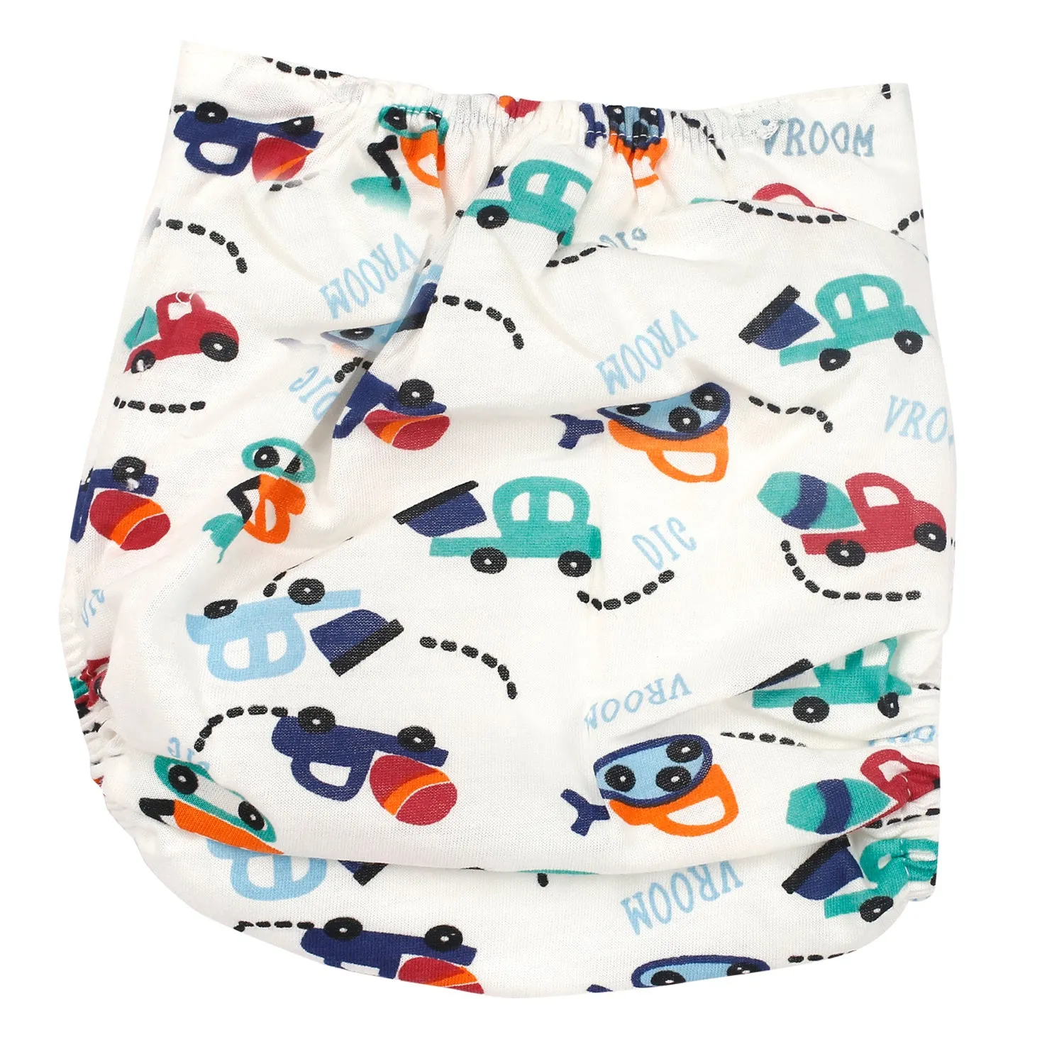 Speed Racer Multicolour Reusable Diaper