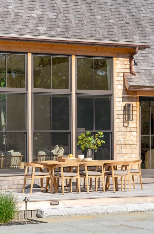 Teak Slab Dining Table