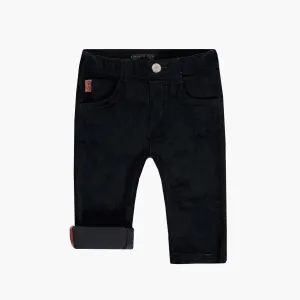 The Baxter Velvet Pant - Black - BABY