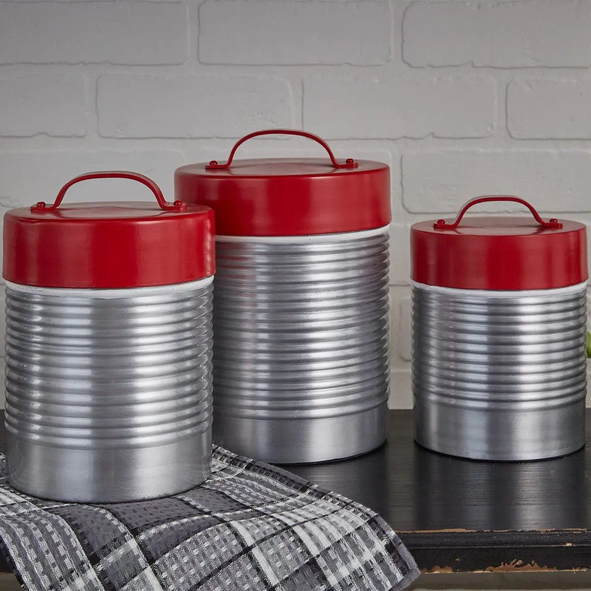 Vintage Thermos Canister Set