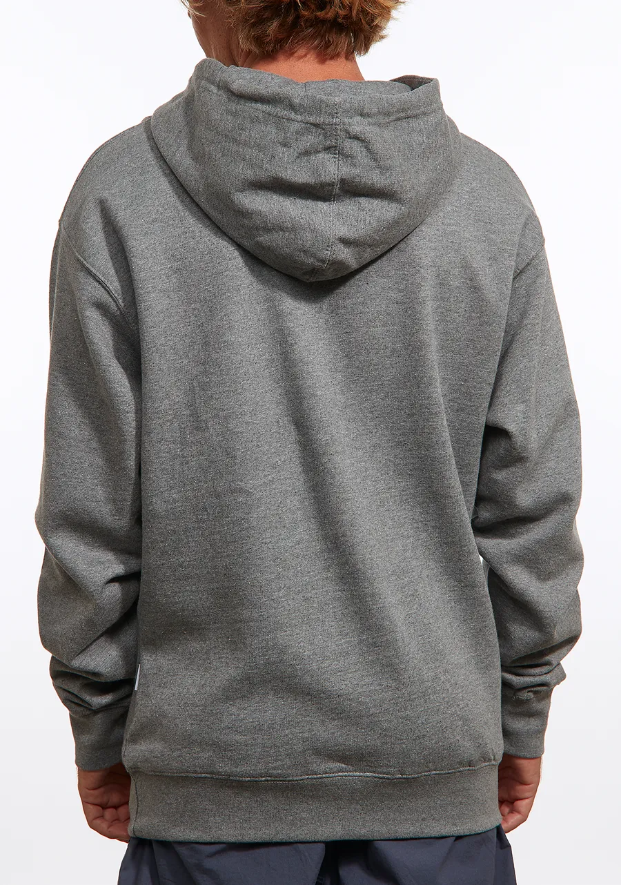 Wordmark Hoodie - Dark Heather Gray