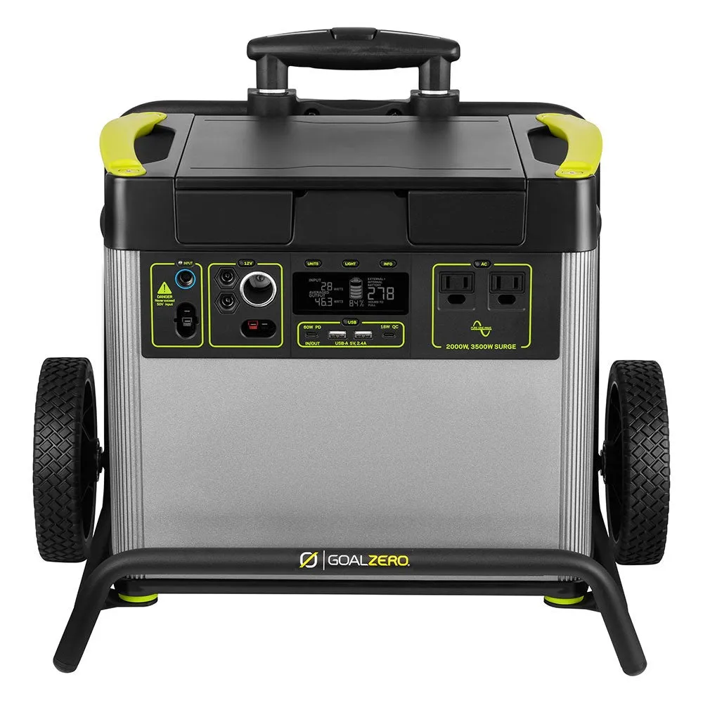 Yeti 3000X   Boulder 200 Solar Generator